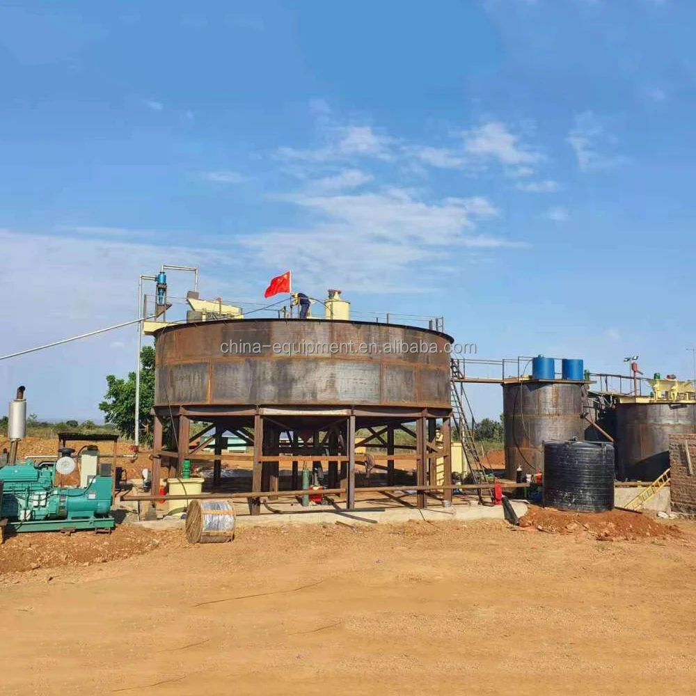 48TPD JXSC Tailing Gold Leaching Process Cip Cil Plant Gold Mining Machine Price for Sale