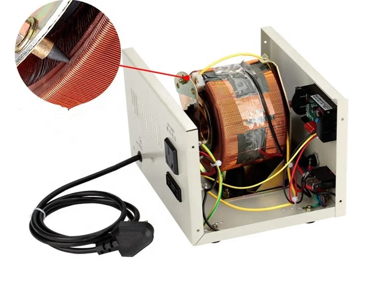 STG 2000Watt Single Phase AC Automatic Voltage Regulator Variac Transformer