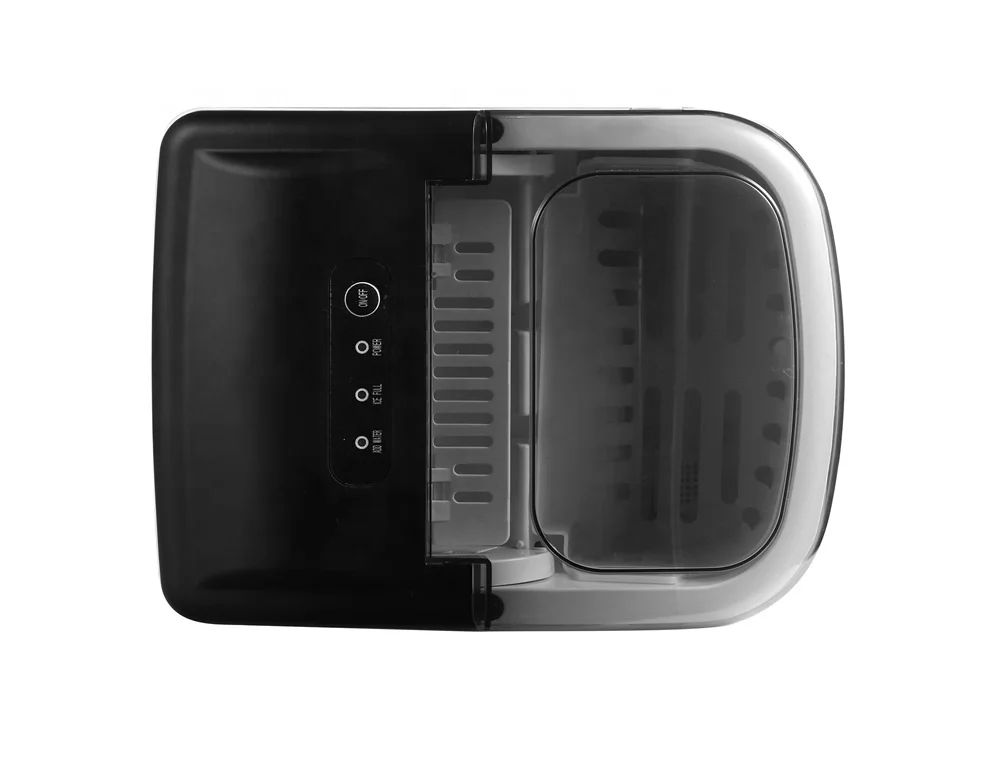 ETL Approved 12KG Countertop Electric Mini Ice Maker Portable 1-Year Warranty Home Ice Cube Machine