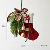 Decorated socks with double bells/72g
