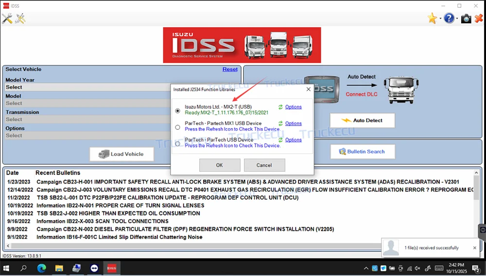 Original Diagnostic Kit for ISUZU MOTORS IDSS E-IDSS G-IDSS Excavator ...
