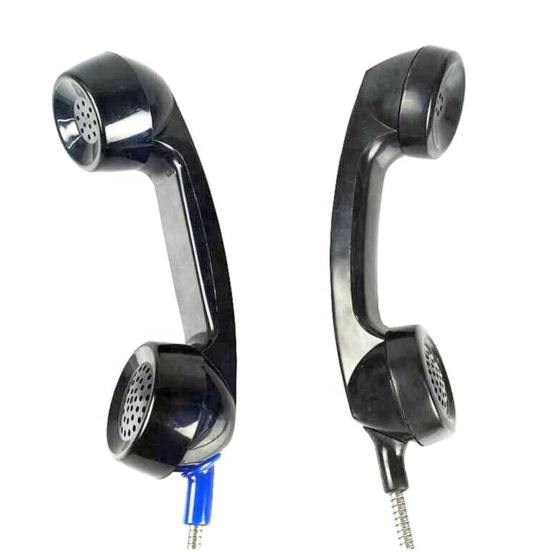 Low Price Dirt Proof Coin Telephone Handset Outside ABS Payphone Handset