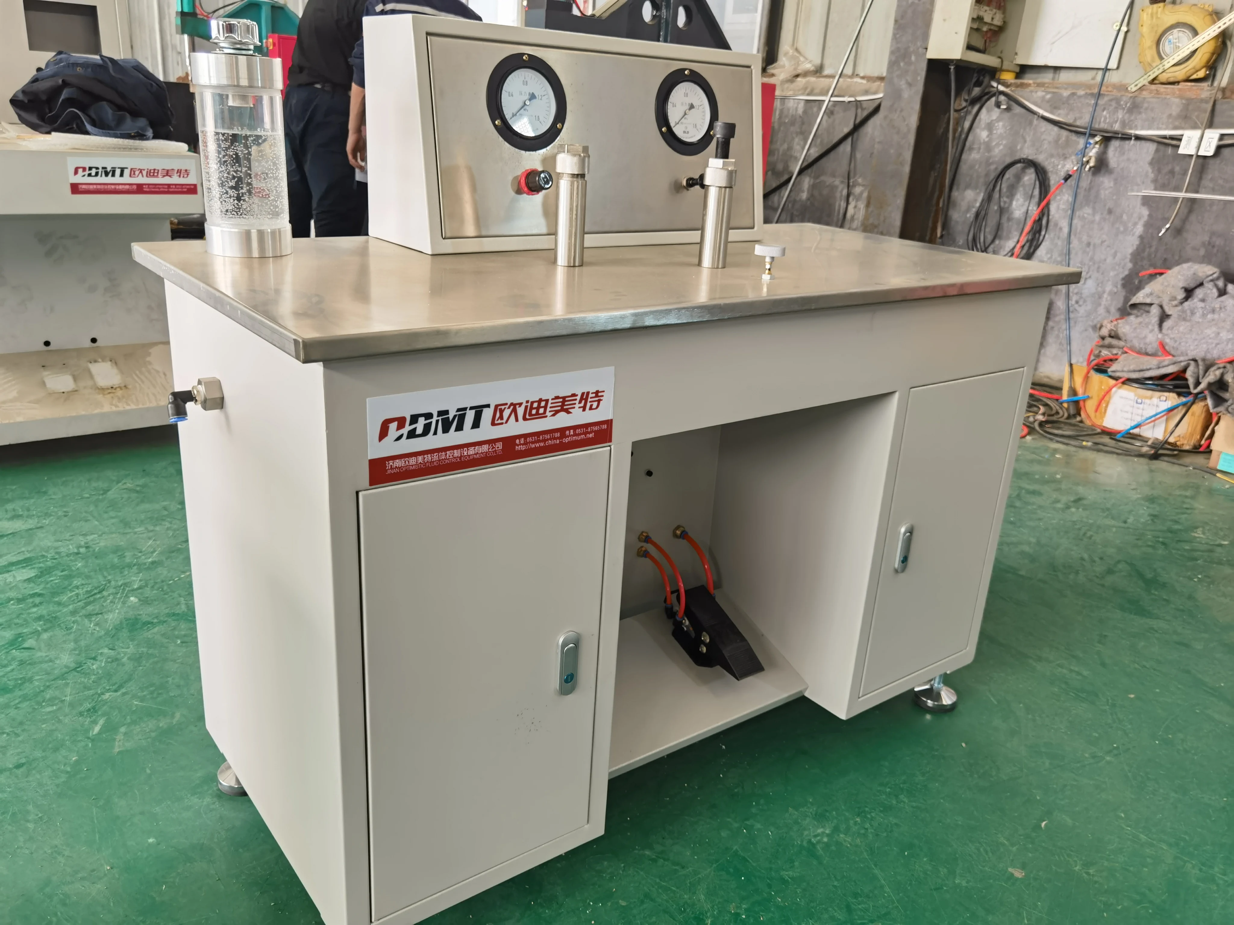 Odmt Calibrate Pressure Gauges Test Bench Buy Gas Test Hydraulic