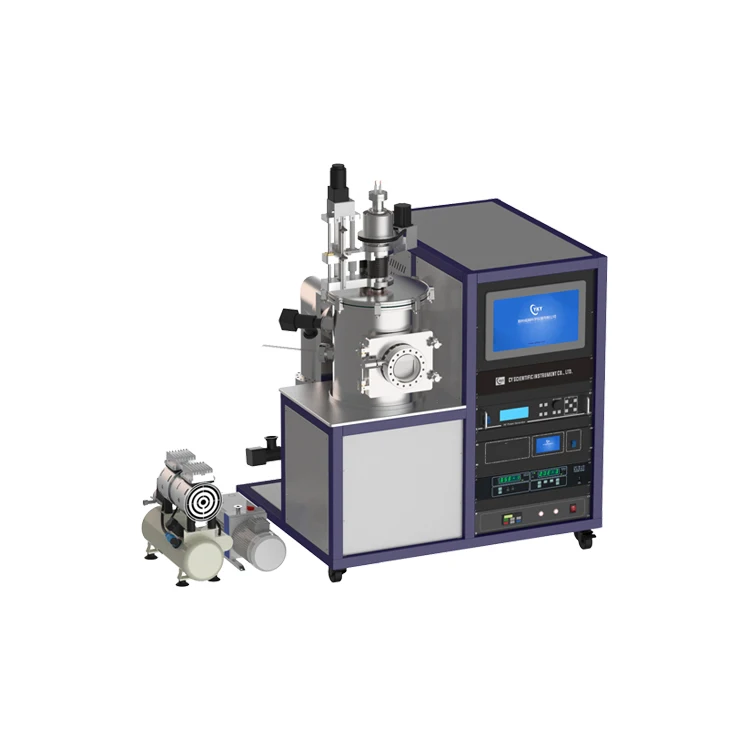 Lab Dual Target Desktop Sputter Coater Single Target Magnetron Sputter Coater