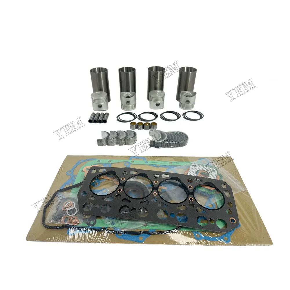 For Mitsubishi K4C Overhaul Kit With Bearing Set Genuine Engine Parts 4
