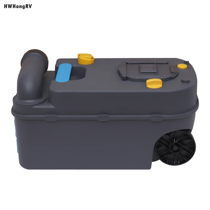 Electrical Camper Rv Toilet Bowl Is Made Of Lightweight Pp Material For