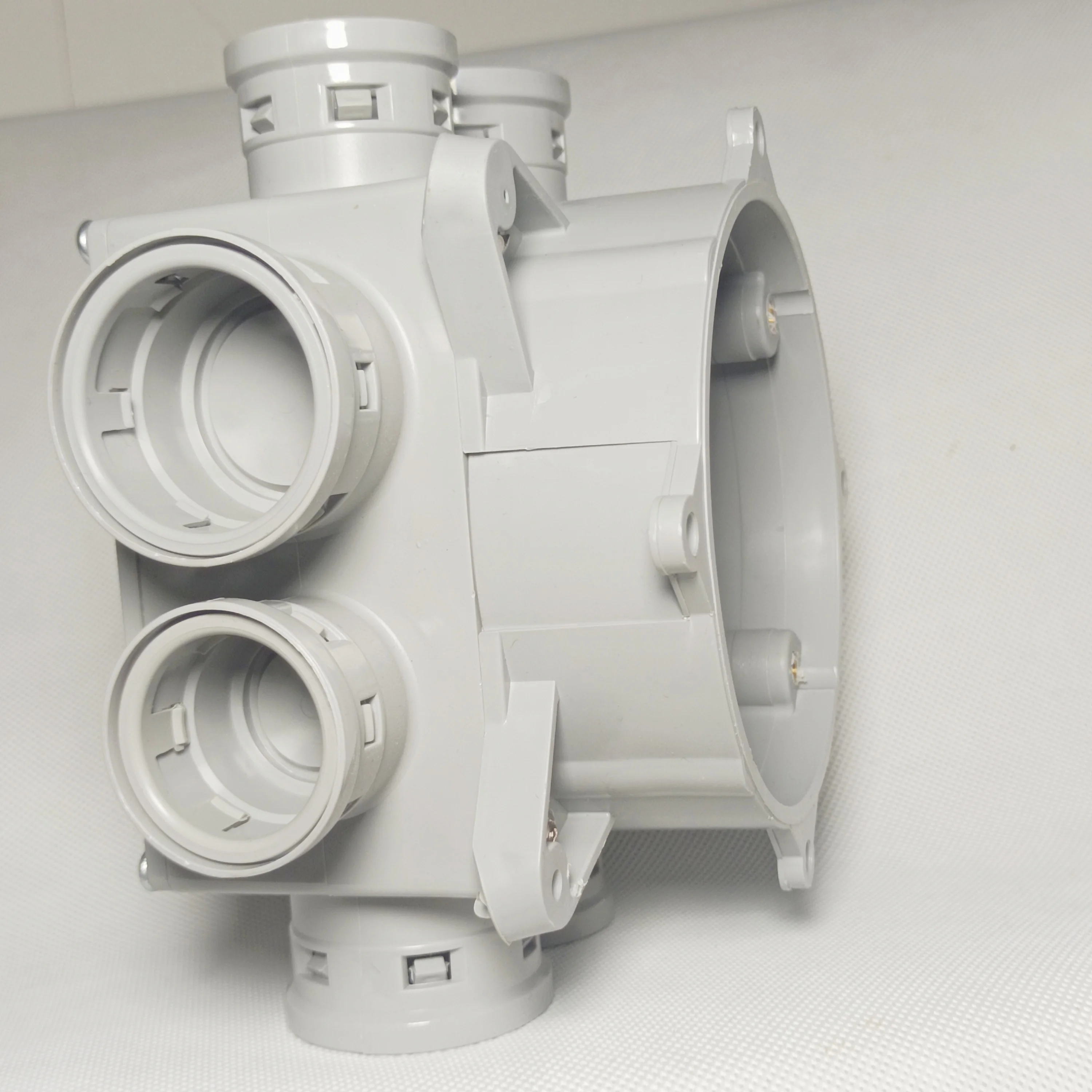 8inlet 1outlet Standard Pvc Ent Conduit Slab Box With Molded Connector Concrete Wall B Round