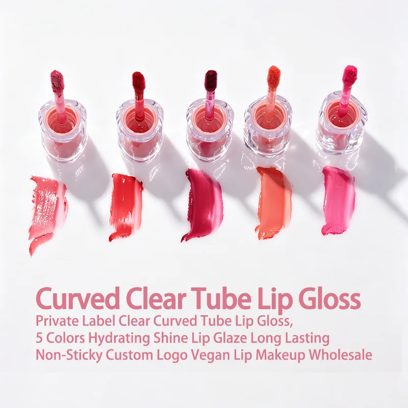 product wholesale vegan moisturizing lip gloss custom logo high pigment non stick cup lipglaze cosmetic-5