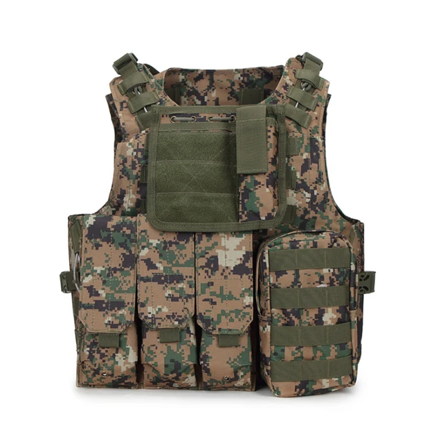 JSH Custom Tactical Equipment Oxford 900D Quick Release Nylon Security Tactical Vest Heavy Duty