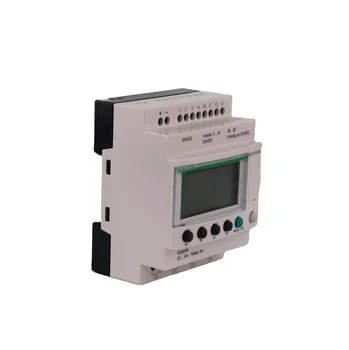 SR2 Basic Logic Controller SR2B121BD  DC24V 8 ( 4 AI ) Inputs 4 Relay Outputs with Real Time Clock with Display Panel