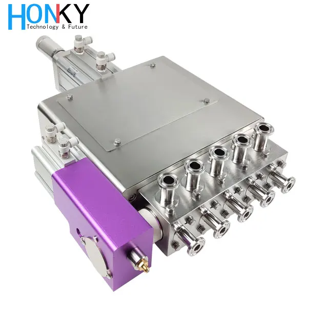 BFS Machine High Precision Automatic Oil Filling Multiple Channel Ceramic Piston Pump for Paste with Bag Packing