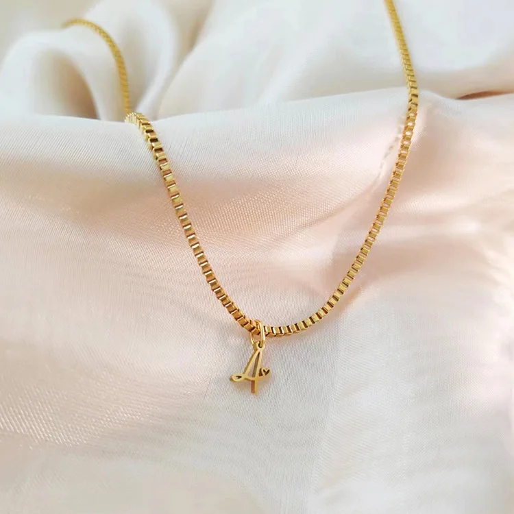 Alphabet Name Necklace