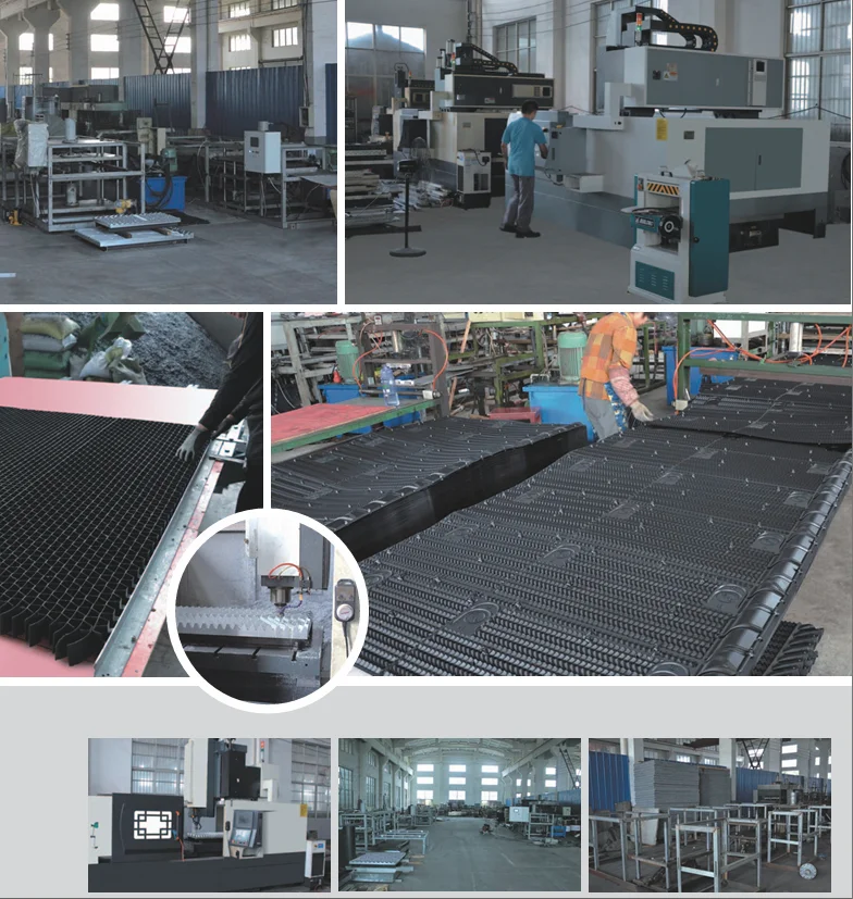 15mm Sheet Spacing Small Inclined - Wave Packing PP PVC Material ...