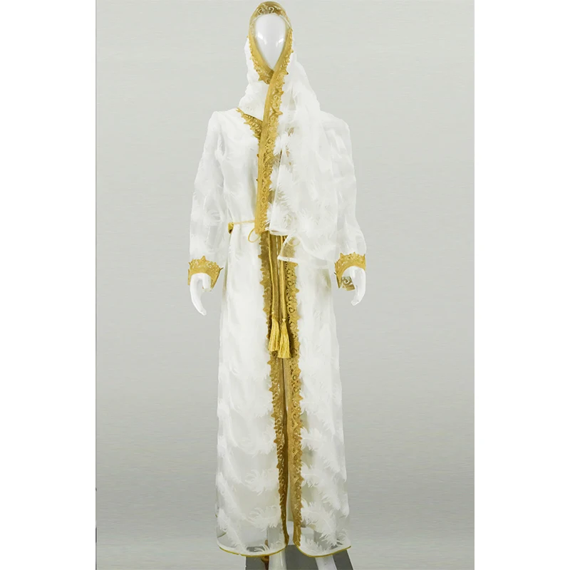 Орхон дунд үеийн эмэгтэйчүүдийн зориулалтын V-хэвтээ урт хавчаарын 2 хэсгийн Абайа цамц, Арабын Ерөнхийллийн чанартай