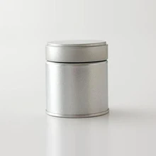 Wholesale Silver Color 30G Matcha Storage Airtight Spice Coffee Tin
