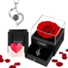 Necklace (White) Rose Gift Box
