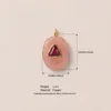 PD00287-6 Elipse rosa claro