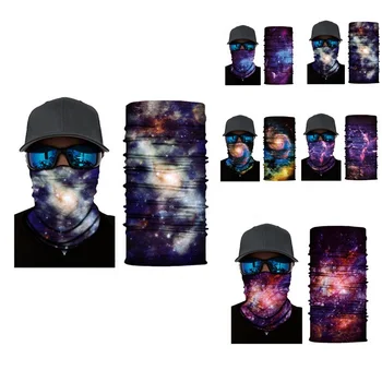 Galaxy scarf suitable for daily use functional bandana