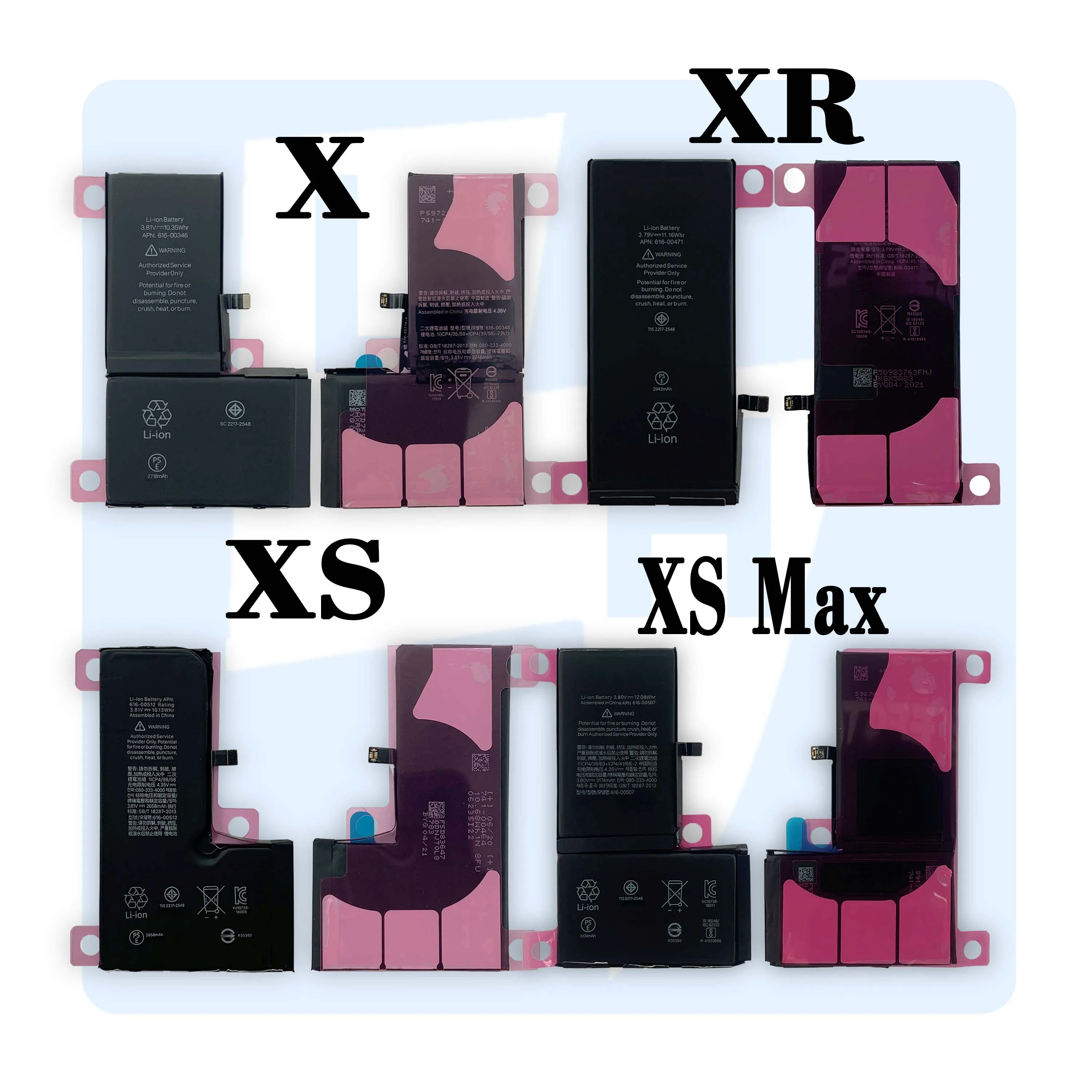 
 Литий-ионный аккумулятор OEM для сотового телефона iphone 11 11 Pro 11 Pro Max 12 Mini 12 Pro 12 Pro Max  