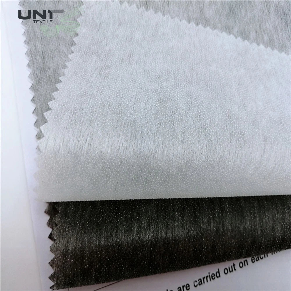 Custom Eco-friendly Microdot Paste Dot Thermal Bond Nonwoven Non Woven Fusing Fusible Interlining Fabric