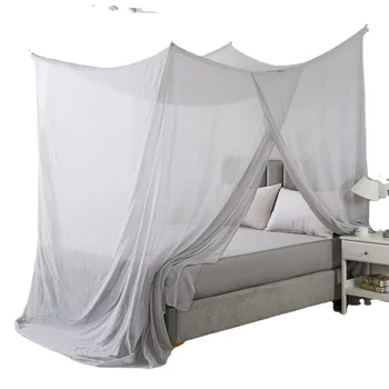 Cotton Silver Coated RF/EMF Shielding Canopy Hot Sale Radiation Protection Bed Canopy Round Top Mosquito Net