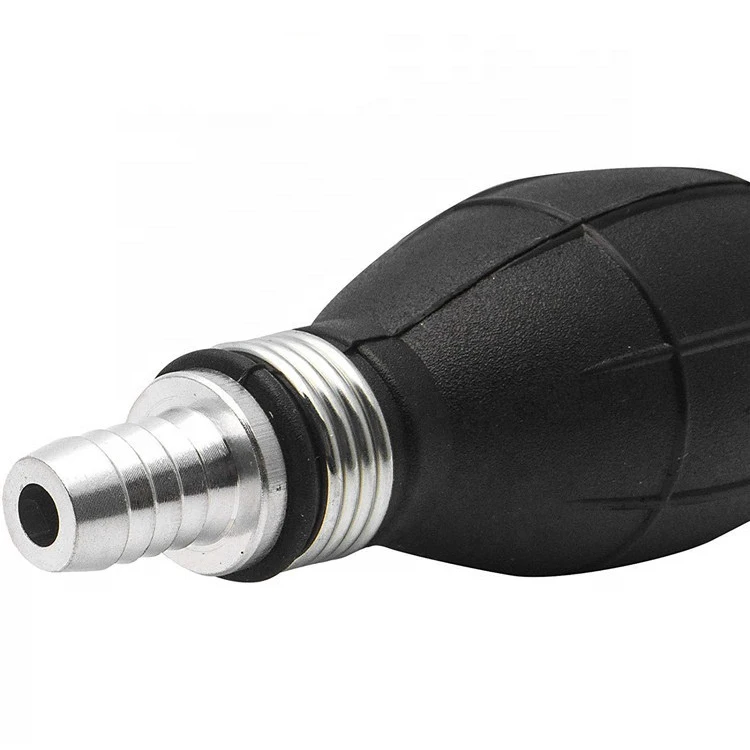 Car Fuel Pump Line Hand Primer Bulb Gas Petrol Rubber With Aluminum All Fuels Length Used for Car Boat