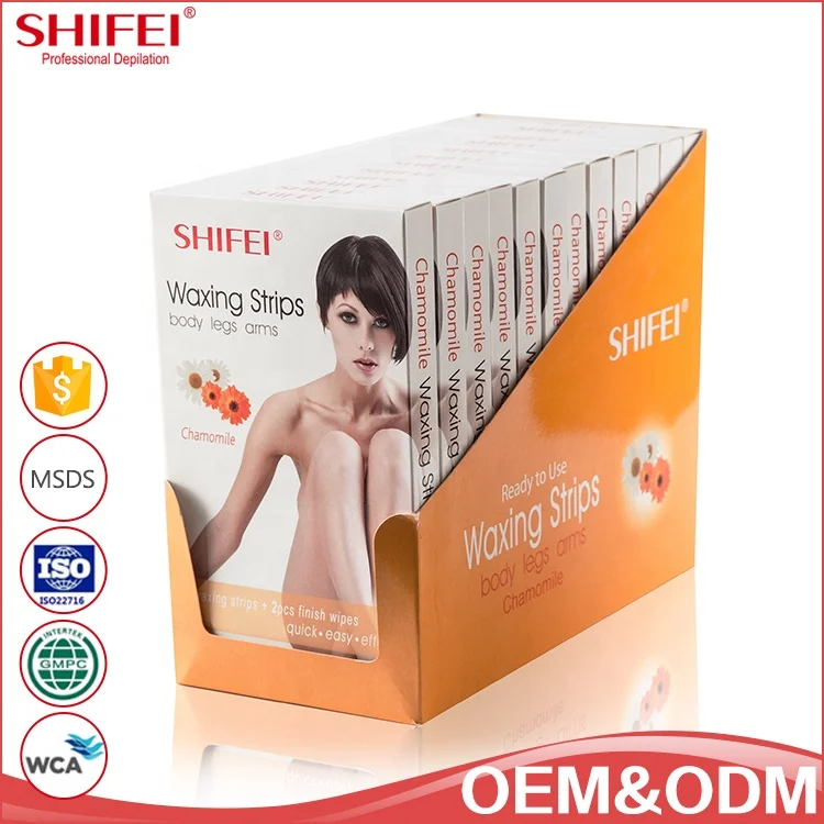 
 Оптовая продажа, высококачественные и простые в использовании нетканые полоски из вощеной бумаги для удаления волос  