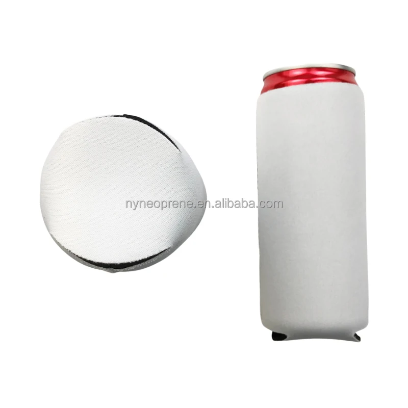 Rts sublimation blanks 12oz can sleeve neoprene short beer can cooler