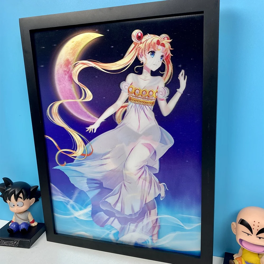 Princess Serenity Sailor Moon Anime Girl 3d Wallpaper Customize 3d ...