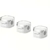 Transparent White (3-pack)