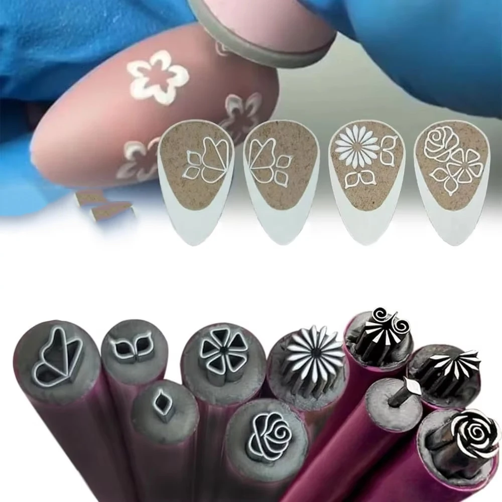 Flower Butterfly Nail Printing Transfer Nail Stamp Pen Graffiti