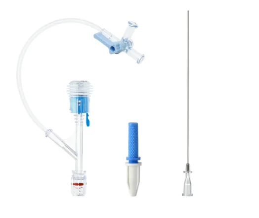 Chinese Medical Disposable Screw-Type Connector/ Hemostasis Valve Set for Surgical Set
