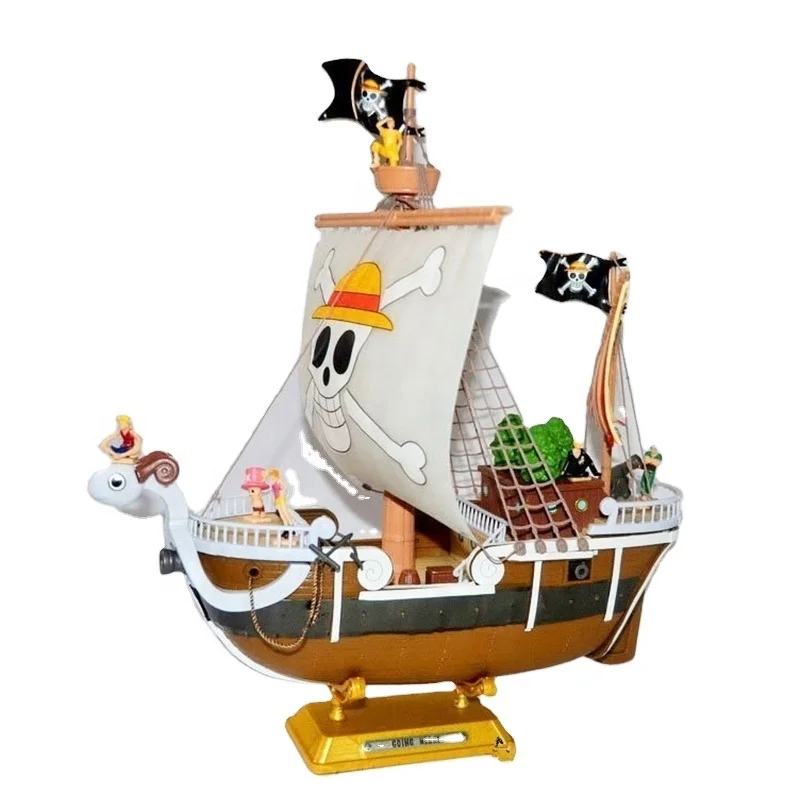 thumbnail image 2 of One Piece Thousand Sunny & Going Merry PVC Figure Set - Anime Action Figure Model Kit 2 of 6