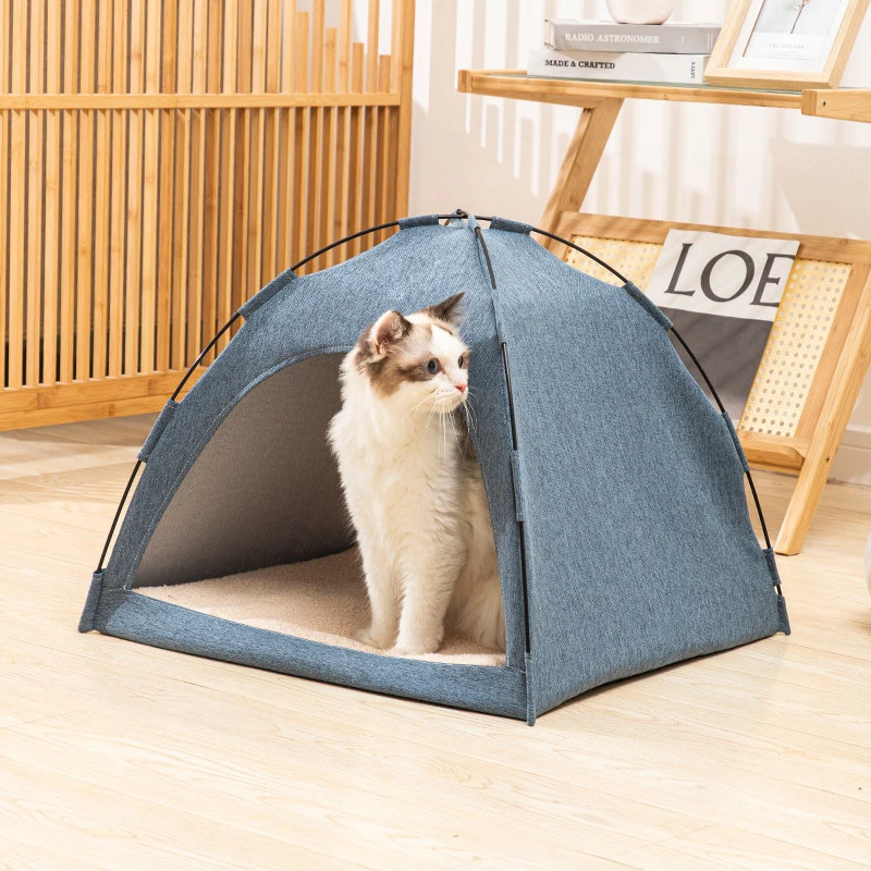 Famicheer Bsci Portable Outdoor Cat Pink Nylon Soft Pet Tent For Beach