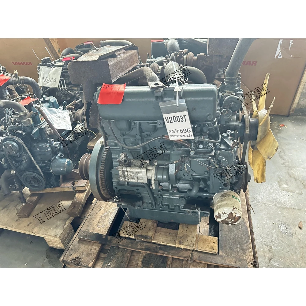 Used Complete Engine Assembly for Kubota V2003T 2