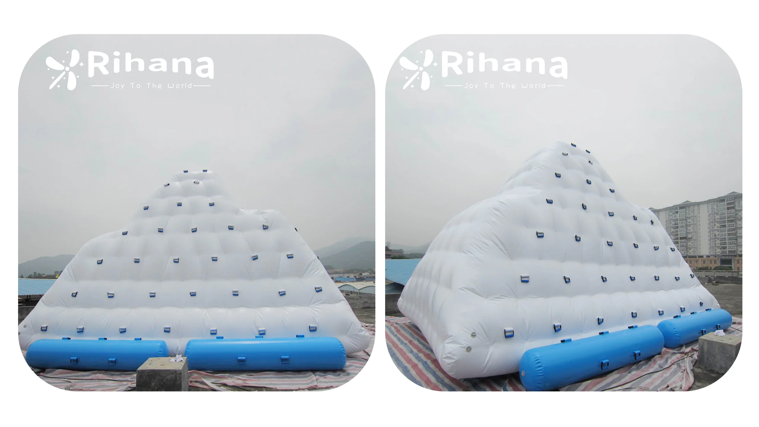 Summer Attractive Floating Island Inflatable Iceberg Mountaineering