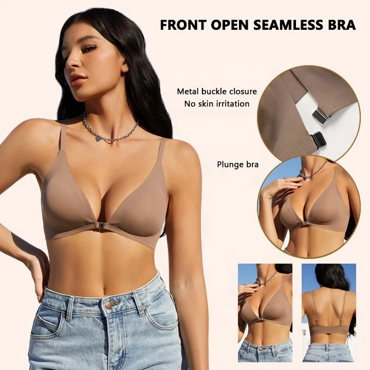 Sharicca Bra with Front Opening Removeable