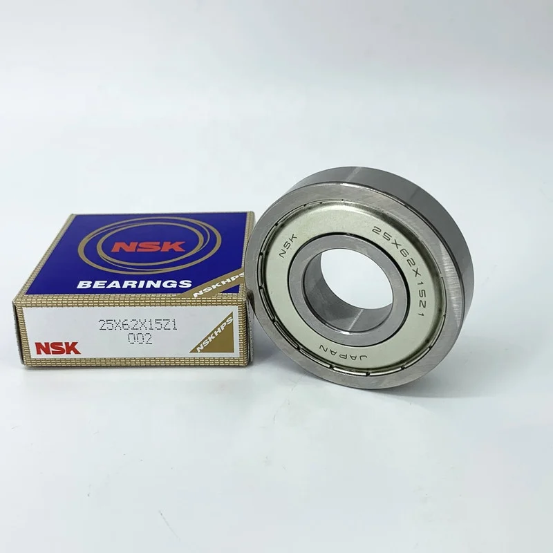 Deep Groove Ball Bearing 25x62x15Z1 - Heavy Load, P6 Precision