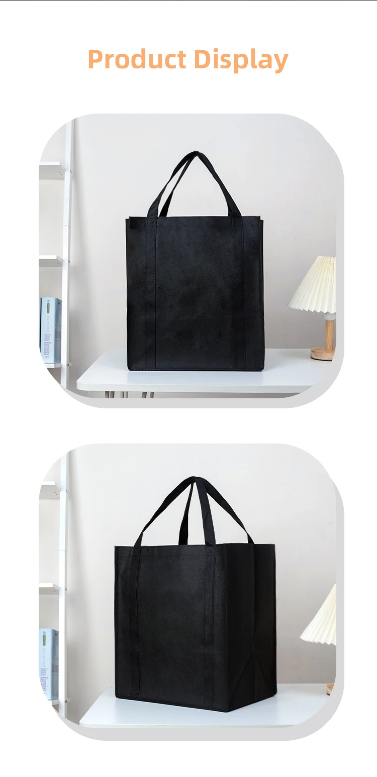 Hot Sales Strong Large Capacity Non Woven Shopping Bag Custom Logo Tote
