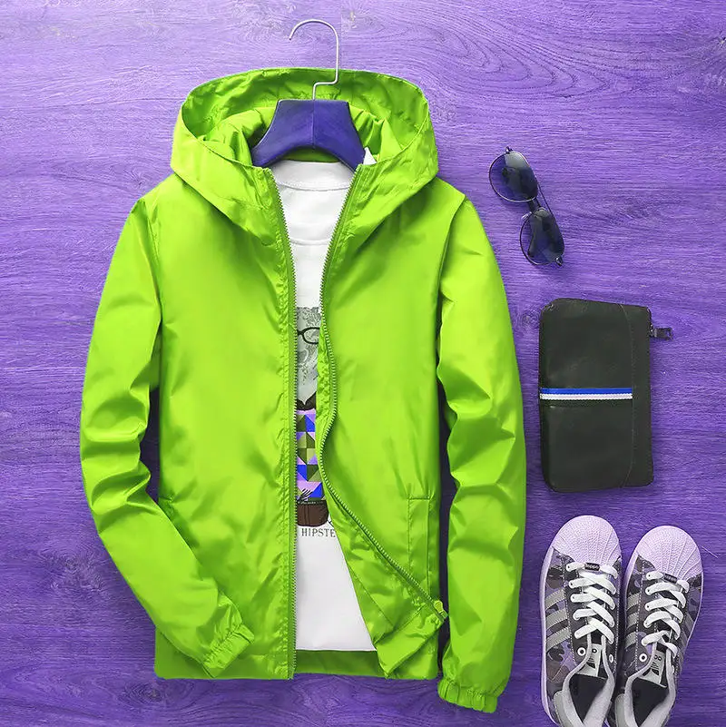 Wholesale Best Price Waterproof Outdoor Jacket Ropa De Abrigo Impermeable Solid Color Me aperçu 7