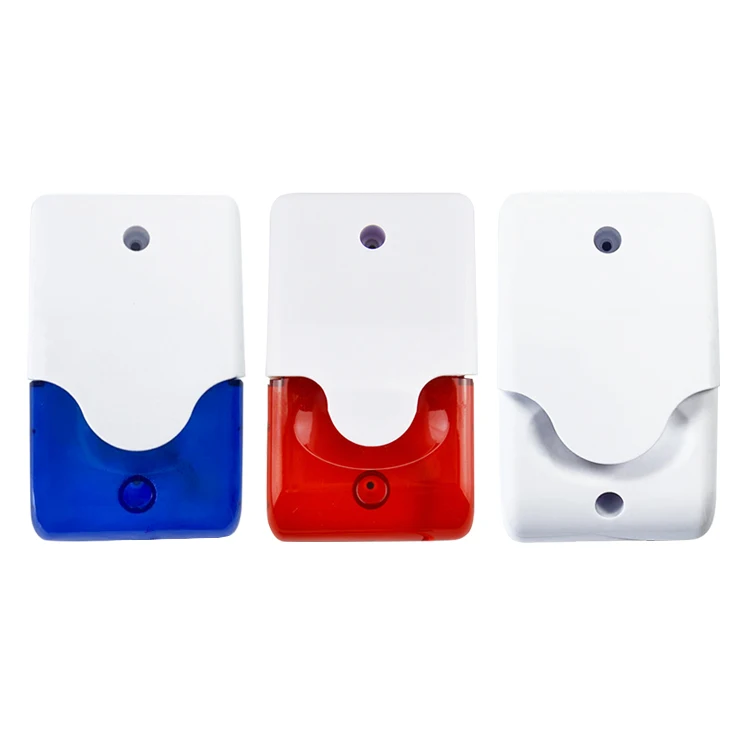Alarm Small Siren Red Flashing Light Outdoor Strobe Light