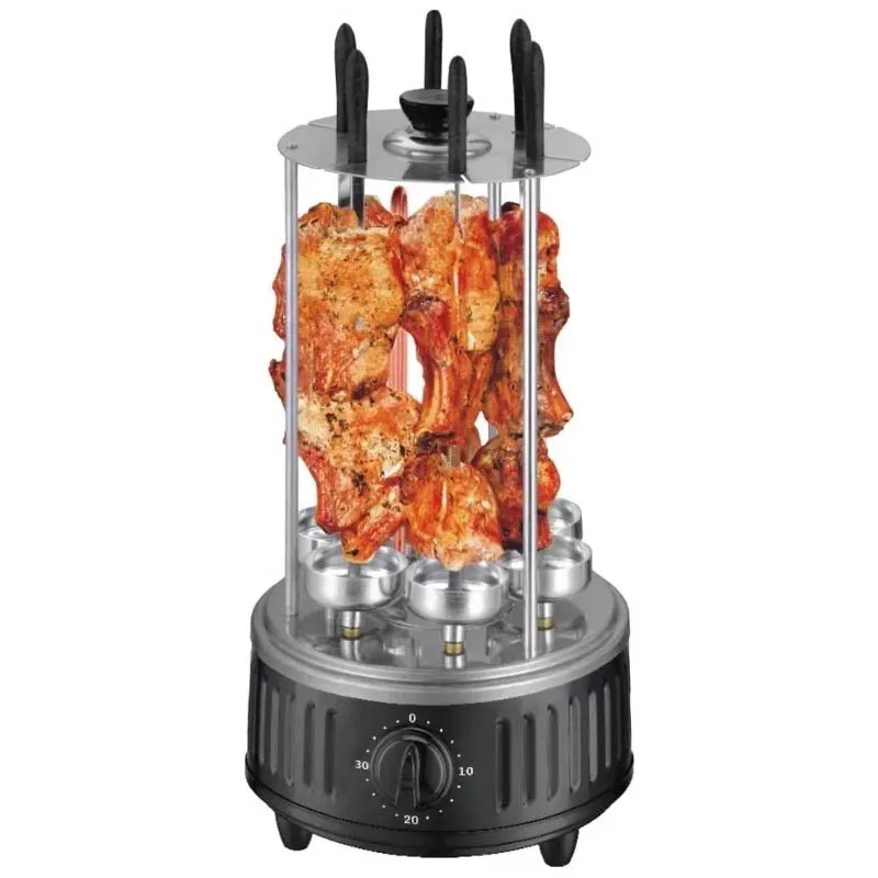 Gril à Kebab Vertical Électrique 3000W ROTYIX - Machine à Doner Gyros Professionnelle En Inox - 8