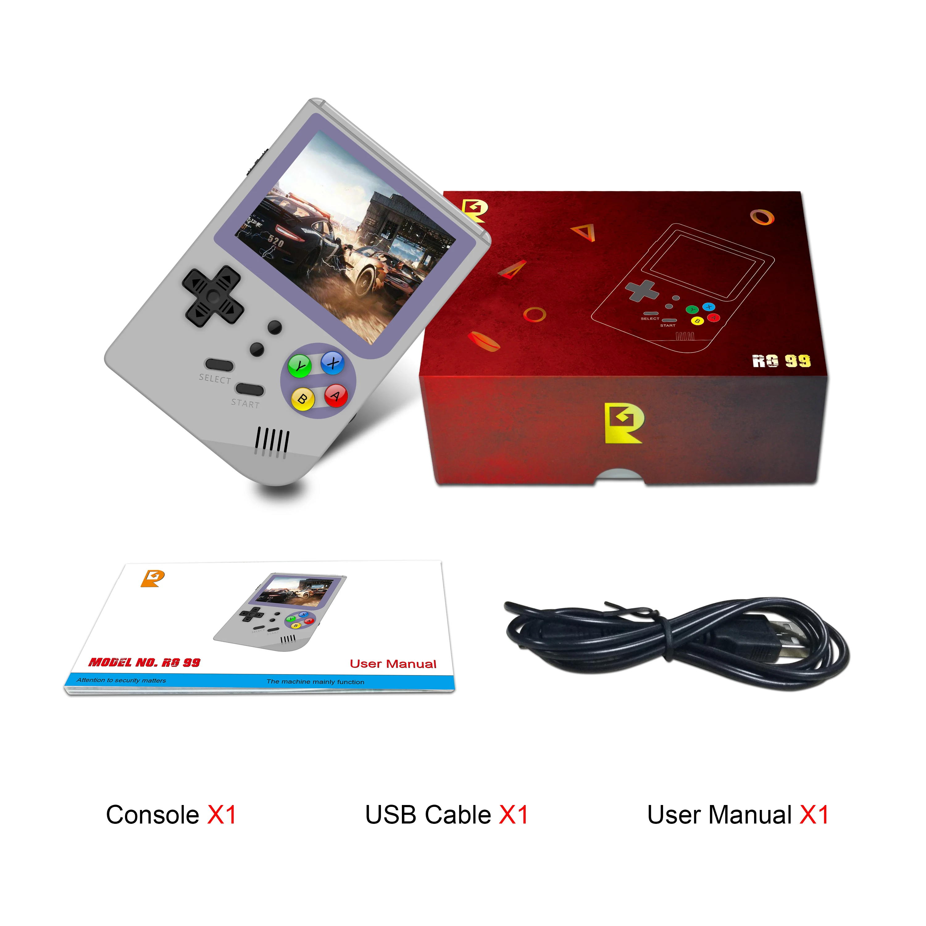 Amazon | RG35XX Plus ハンドヘルドゲームコンソール 64G TF