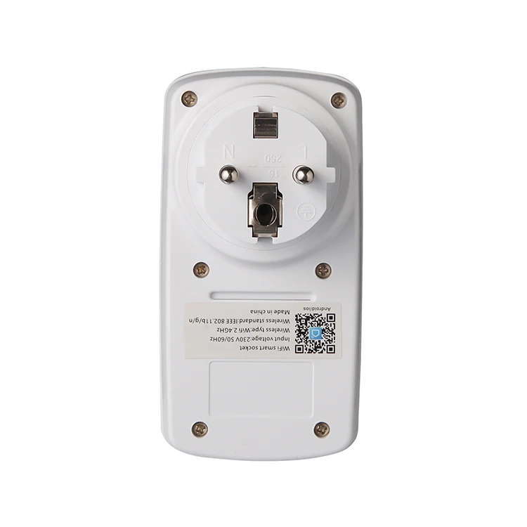 US EU UK Standard Electrical Home Wireless Smart Power App Remote Control Wifi Smart Plug Socket