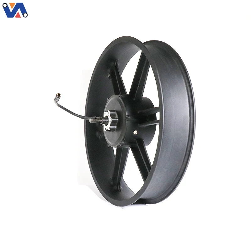 Novi Slika 20in Fat Bike 48V 500W Motor Wheel za OUXI V80 500W Motor s crnim priključkom na lijevoj strani zamjena