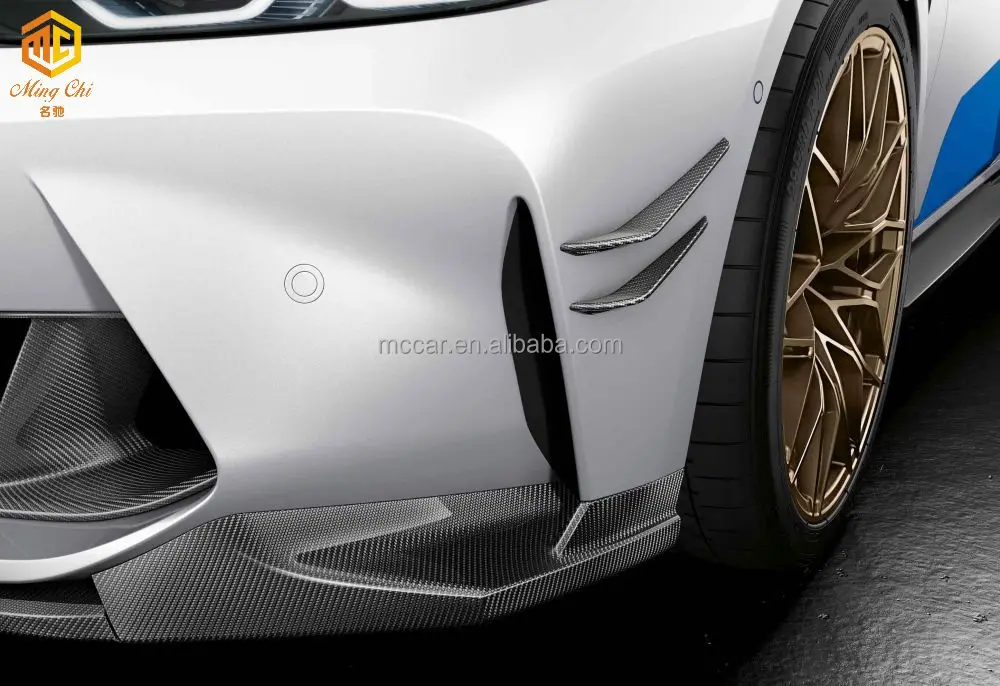 High Quality Car Front Bumper Front Lip  for BMW M3 M4 G80 G82  MP Style Bumper Front Lip