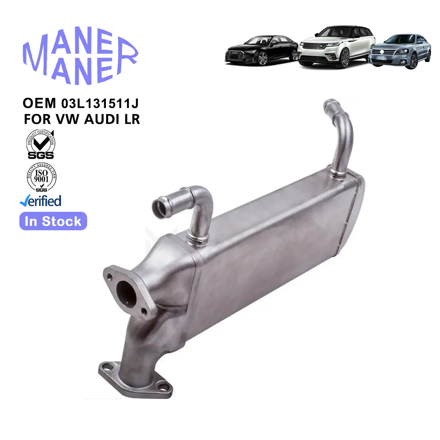 D2P EGR Cooler For VW Amarok & Crafter 2.0 TDI / 2.5 TDI – 03L131511A Replacement