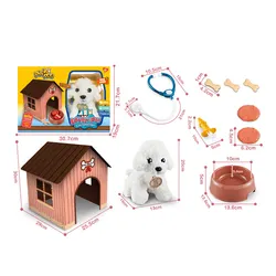 EPT Toys Cute Dog House Cage Bunny Elephant Yellow Duck