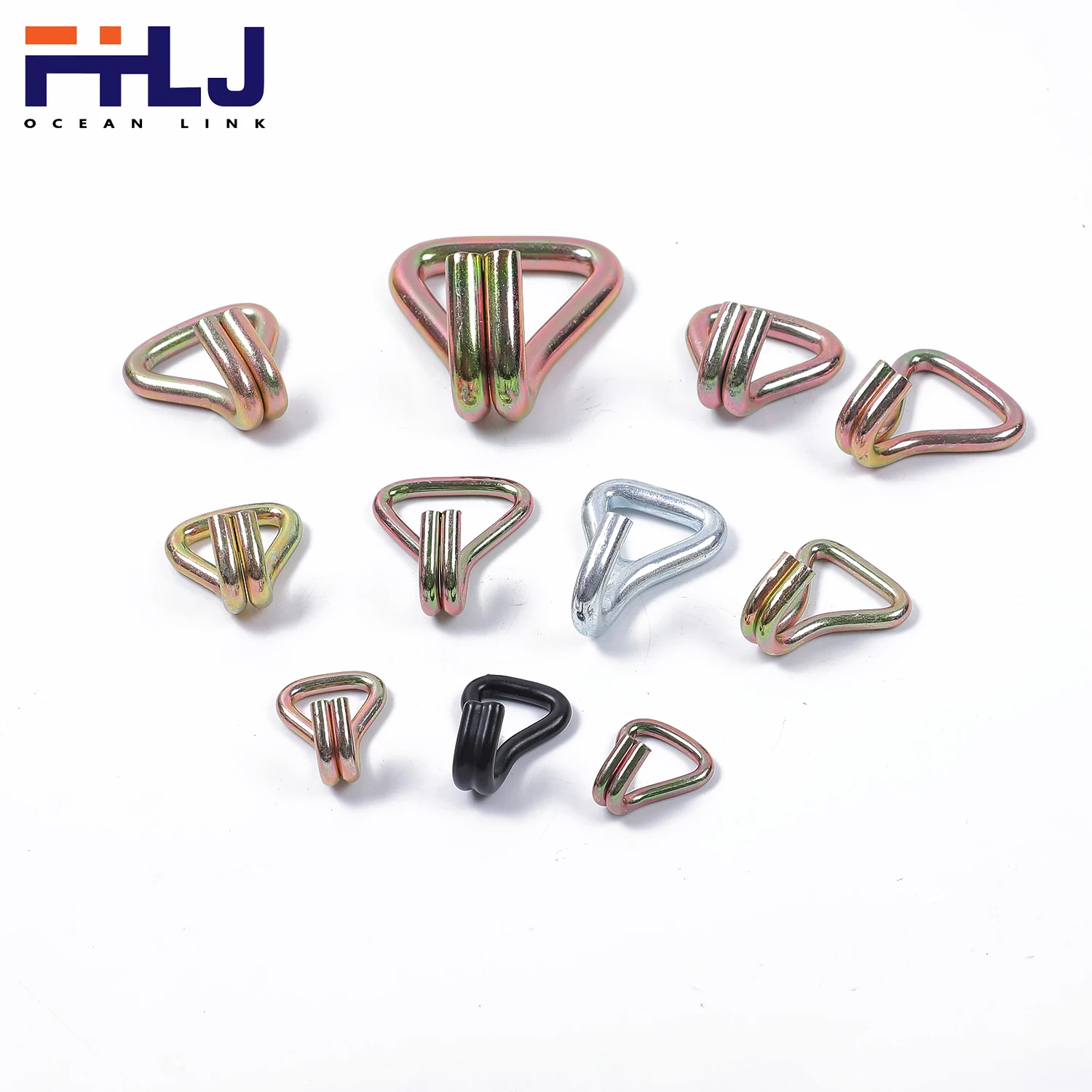 HOt Sale Factory Direct Supply 1inch Black PVC Coated Hook Wire Double j