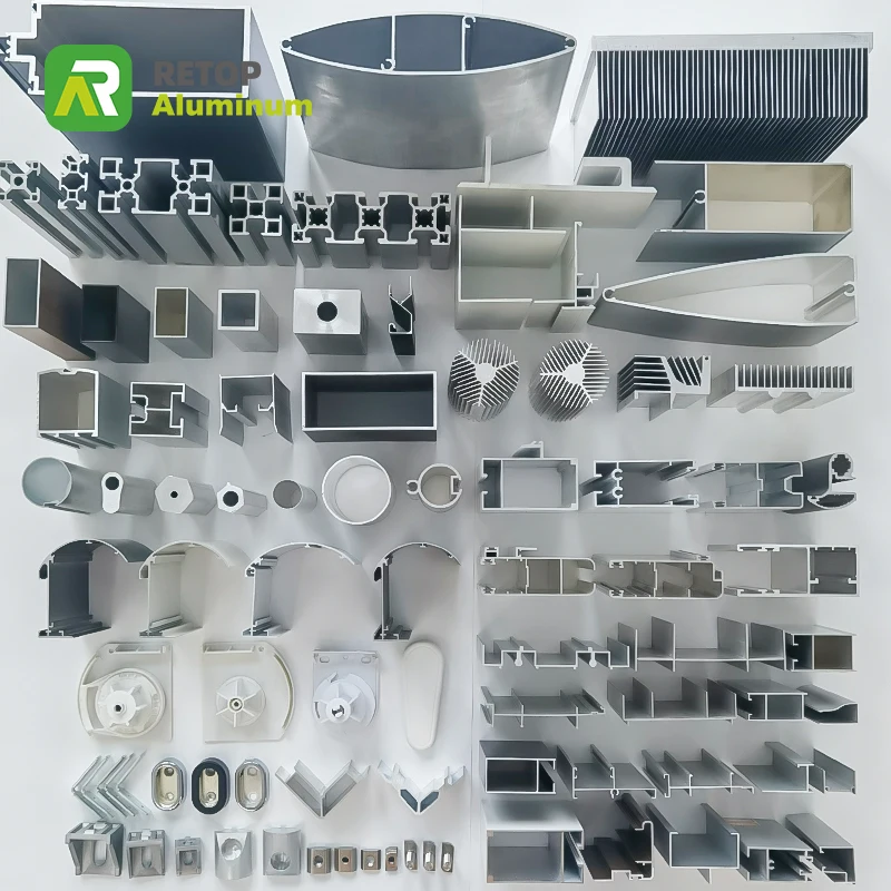 Custom Aluminium Extrusion Profiles for Doors & Windows